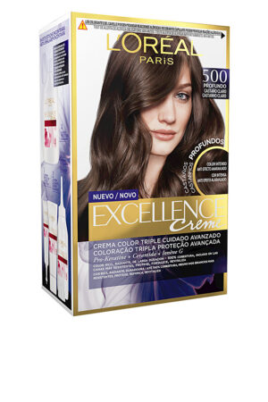 L'orÉal paris EXCELLENCE BRUNETTE hair color #500 - true light brown 192 ml