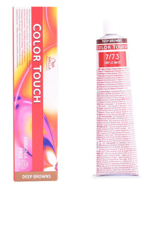 Wella professionals COLOR TOUCH DEEP BROWN ammonia free 7/73 60 ml