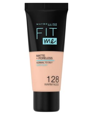 Maybelline FIT ME MATTE+PORELESS foundation #128-warm nude