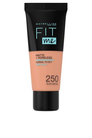 Maybelline FIT ME MATTE+PORELESS foundation #250-sun beige
