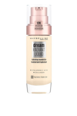 Maybelline DREAM SATIN LIQUID FOUNDATION+SERUM #3-true ivory