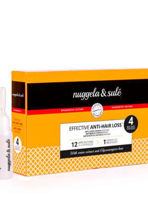 Nuggela & sulÉ EFFECTIVE ANTI-HAIR LOSS hair ampoules 4 units