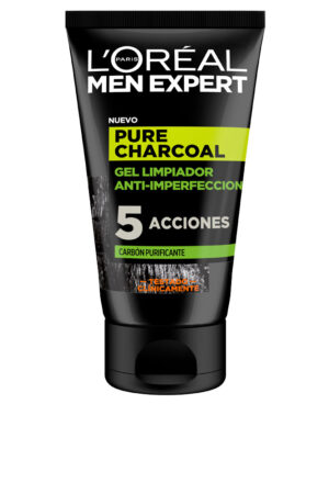 L'orÉal paris MEN EXPERT pure charcoal gel limpiador purificante 100 ml