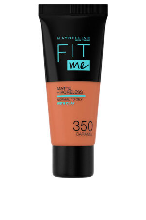 Maybelline FIT ME! Foundation matte+poreless #350-caramel
