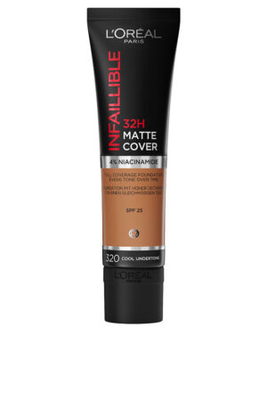 L'orÉal paris INFAILLIBLE 32H matte cover foundation #320-Cool Undertone 30 ml