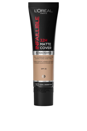 L'orÉal paris INFAILLIBLE 32H matte cover foundation #110-Cool Undertone 30 ml