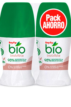Byly BIO NATURAL 0% INVISIBLE DEO ROLL-ON LOTE 2 x 50 ml