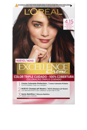 L'orÉal paris EXCELLENCE creme dye #4.15-frosty dark brown