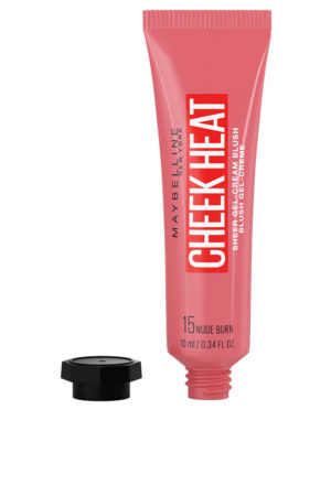 Maybelline CHEEK HEAT sheer gel-cream blush #15-nude burn