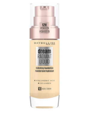 Maybelline DREAM RADIANT LIQUID hydrating foundation #010-ivory