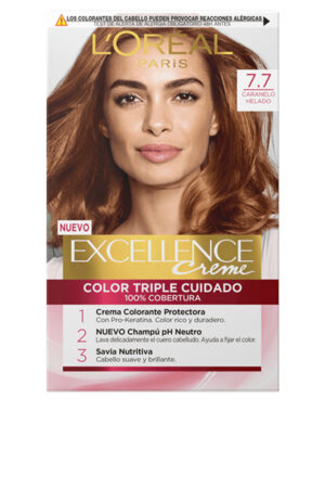 L'orÉal paris EXCELLENCE creme dye #7.7-iced caramel 192 ml