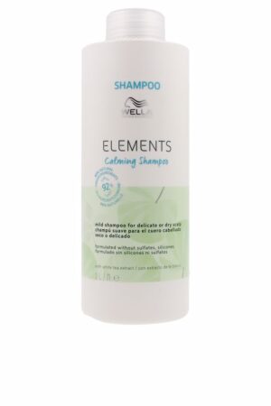Wella professionals ELEMENTS Natural Soothing Shampoo for Dry or Delicate Scalp 1000 ml