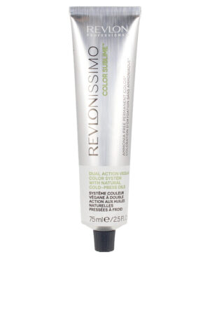 REVLONISSIMO COLOR SUBLIME ammonia free permanent color #6-rubio oscuro 75 ml