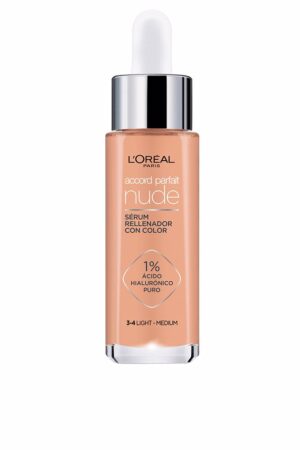 L'orÉal paris ACCORD PARFAIT NUDE serum with color #3-4 30 ml