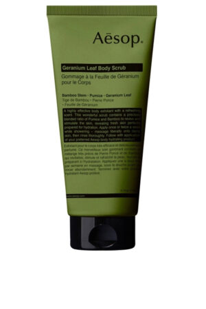 Aesop GERANIUM LEAF body scrub 180 ml