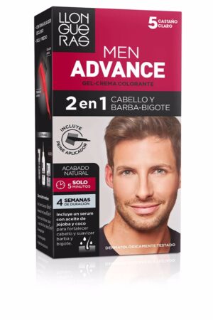 Llongueras MEN ADVANCE #5-light brown 1 u