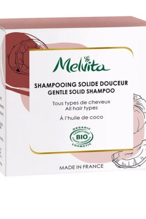 Melvita CHAMPÚS Y ACONDICIONADORES champú sólido suavidad 55 gr