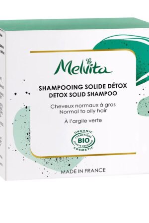 Melvita CHAMPÚS Y ACONDICIONADORES champú sólido detox 55 gr