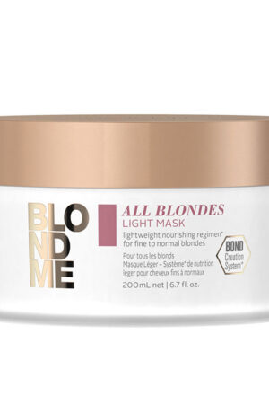 Schwarzkopf BLONDME BOND REPAIR nourishing treatment 200 ml