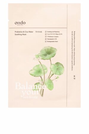Ondo beauty 36.5 PROBIOTICS & CICA WATER soothing mask 25 ml