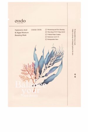 Ondo beauty 36.5 HYALURONIC ACID & ALGAE MOISTURE boosting mask 25 ml