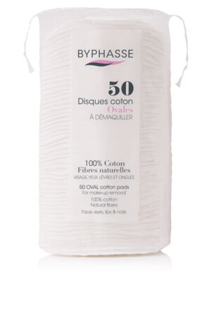 Byphasse Oval make-up remover COTTON DISCS 50 u