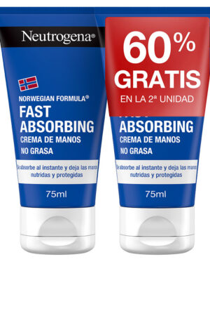 Neutrogena FAST ABSORPTION HAND CREAM PACK 2 x 75 ml