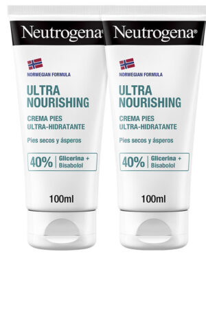 Neutrogena ULTRA-HYDRATING FOOT CREAM pack of 2 x 100 ml
