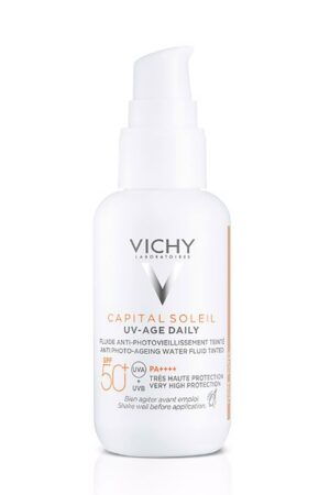 Vichy CAPITAL SOLEIL UV AGE daily photoprotective fluid color light SPF50+ 40 ml
