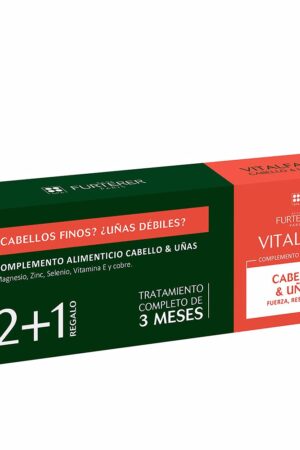 Rene furterer VITALFAN VITALITY HAIR AND NAILS CAPSULES LOT 3 x 30 u