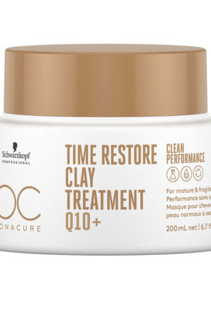 Schwarzkopf BC TIME RESTORE Q10+ clay treatment 200 ml