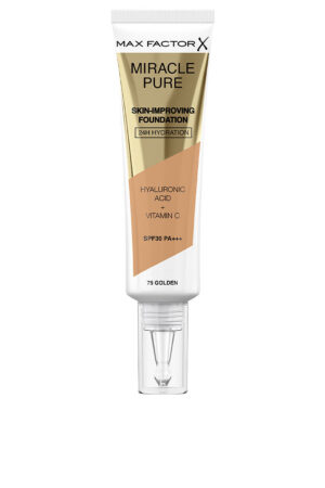 Max factor MIRACLE PURE foundation SPF30 #75-golden