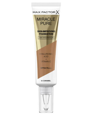 Max factor MIRACLE PURE foundation SPF30 #85-caramel