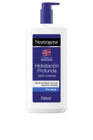 Neutrogena DEEP MOISTURIZING dry skin lotion 750 ml