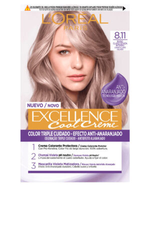 L'orÉal paris EXCELLENCE COOL dye #8.11-light ash blonde 192 ml