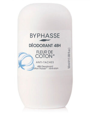 Byphasse deodorant 24H flor de algodón (roll-on) 50 ml