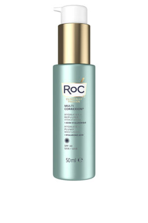 Roc HYDRATE + PLUMP crema hidratante con ácido hialurónico SPF30 50 ml
