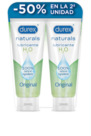NATURALS 100% NATURAL LUBRICANT GEL LOT 2 x 100 ml