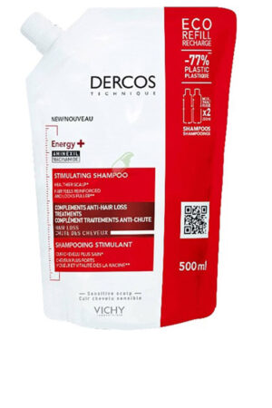Vichy DERCOS ENERGY+ Stimulating Shampoo Refill 500 ml
