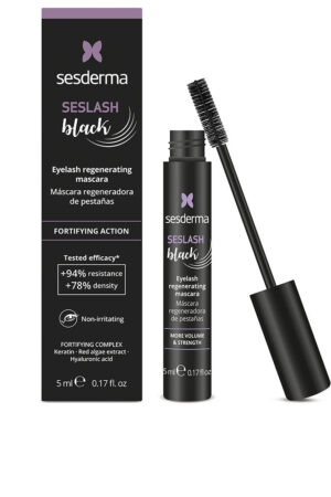 Sesderma SESLASH BLACK regenerating mascara for eyelashes #black 5 ml
