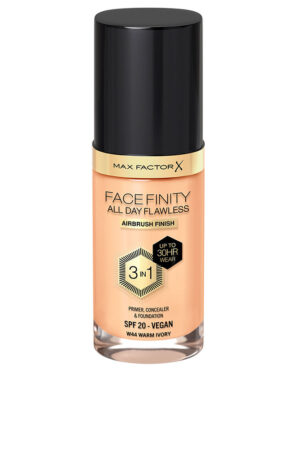 Max factor FACEFINITY 3IN1 primer, concealer & foundation #44-warm ivory 30 ml