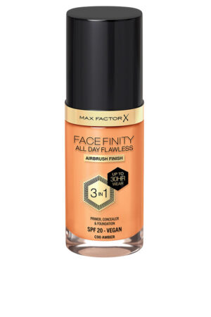 Max factor FACEFINITY ALL DAY FLAWLESS 3 IN 1 foundation #90-amber 30 ml