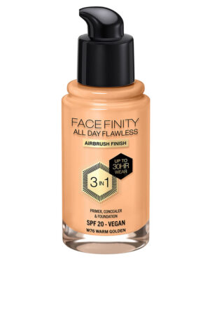 Max factor FACEFINITY ALL DAY FLAWLESS 3 IN 1 foundation #W76-warm golden 30 ml