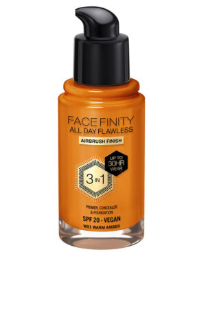 Max factor FACEFINITY ALL DAY FLAWLESS 3 IN 1 foundation #W91-warm amber 30 ml
