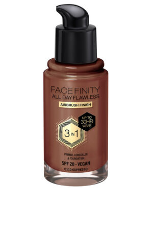 Max factor FACEFINITY ALL DAY FLAWLESS 3 IN 1 foundation #C110-espresso 30 ml