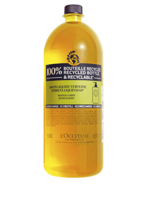 L'occitane en provence VERBENA shea butter organic liquid soap refill 500 ml