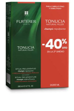Rene furterer TONUCIA natural filler repulping shampoo pack 2 x 200 ml