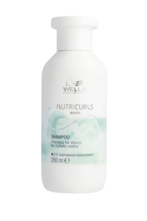Wella professionals NUTRICURLS Hair Shampoo with Curls and Waves 250 ml