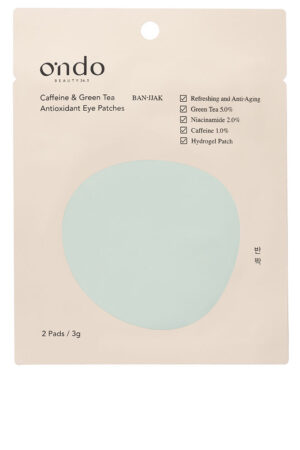 Ondo beauty 36.5 CAFFEINE & GREEN TEA antioxidant eye patches 2 u