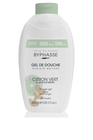 Byphasse CITRON VERT & GINGER shower gel 600 ml